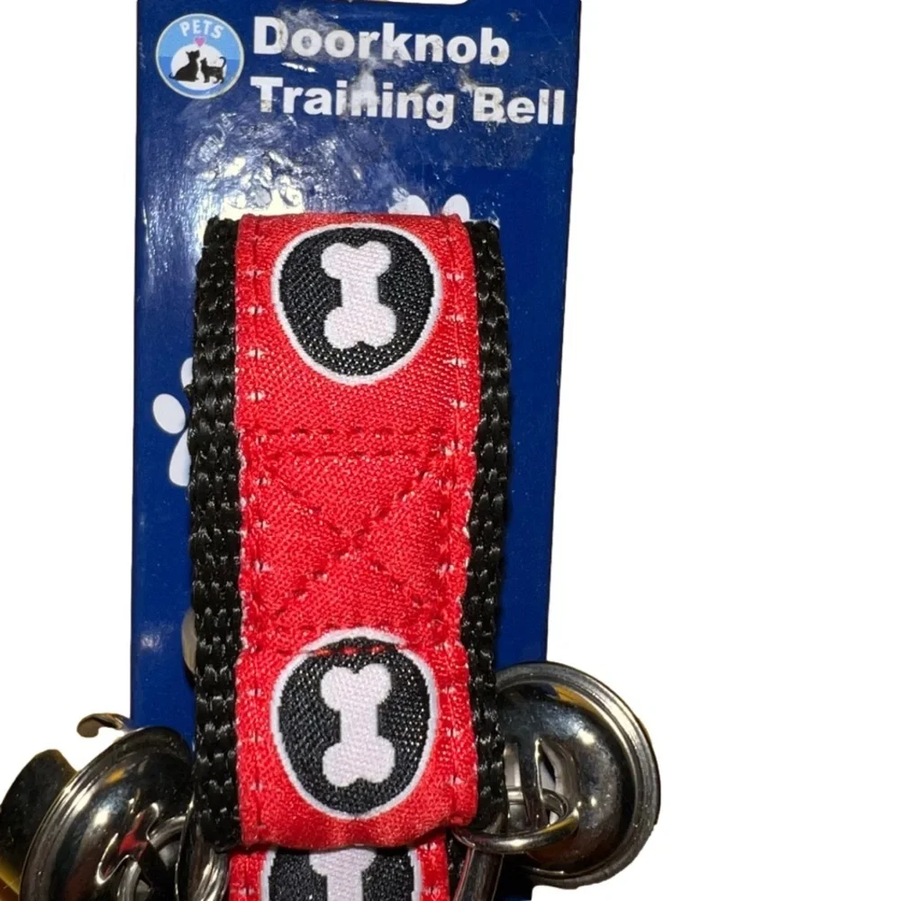 NWT one 🐶 Dog doorknob 🚪 training bells 🔔. Avoid unnecessary acci…
